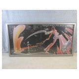 (A-4) Framed Rod Stewart Atlantic C...
