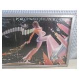 (A-4) Framed Rod Stewart Atlantic C...