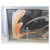 (A-4) Framed Rod Stewart Atlantic C...