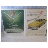 (EC1) 10 Vintage Car Advertisements...