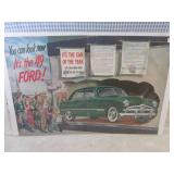 (B-1) 5 Vintage Larger Car Advertis...