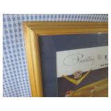 (A-4) Framed Vintage 1954 Cadillac ...