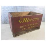 (EW2) Vintage Wood Crate Minar