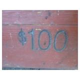 (EW2) Vintage Wood Crate Minar
