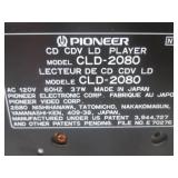 (D-3) Pioneer CLD-2080 CD CDV LD Pl...