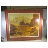 (BS) Framed Signed Numbered 104/300...