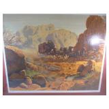 (BS) Framed Signed Numbered 104/300...