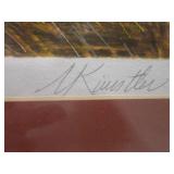 (BS) Framed Signed Numbered 104/300...