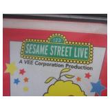 (A-4) 2 Vintage Sesame Street Live ...