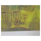 (EC1) 4 Prints Of Vintage Cars 23" ...