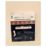COPPERFIT ELITE COMPRESSION SOCKS L/XL 2PK.