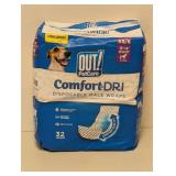 OUT! PETCARE COMFORT-DRI DISPOSABLE MALE WRAPS