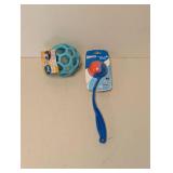 (2) ASSORTED DOG TOYS