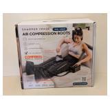 SHARPER IMAGE AIR COMPRESSION BOOTS SIZE S/M