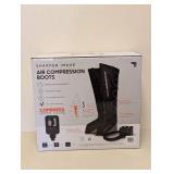SHARPER IMAGE AIR COMPRESSION BOOTS SIZE S/M