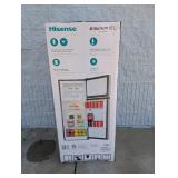 NEW HISENSE 4.4 CU FT MINI FRIDGE