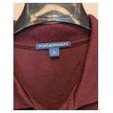 (6) PORT AUTHORITY XL POLO SHIRTS (MAROON)