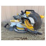 DEWALT 60V MAX BRUSHLESS CORDLESS 12 IN. DOUBLE BEVEL SLIDING MITER SAW - USED LIKE NEW - MSRP $699