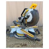 DEWALT 60V MAX BRUSHLESS CORDLESS 12 IN. DOUBLE BEVEL SLIDING MITER SAW - USED LIKE NEW - MSRP $699