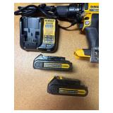 Dewalt 20V MAX Cordless 1/2 in. Drill/Driver, (2) 20V 1.3Ah Batteries, Charger and Bag-NEW- open box - MSRP $179