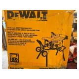DEWALT 15 Amp Corded 10 in. Job Site Table Saw with Rolling Stand NEW, Opened box - MSRP $699