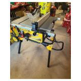 DEWALT 15 Amp Corded 10 in. Job Site Table Saw with Rolling Stand NEW, Opened box - MSRP $699