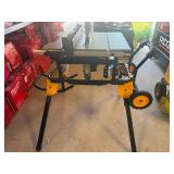 DEWALT 15 Amp Corded 10 in. Job Site Table Saw with Rolling Stand NEW, Opened box - MSRP $699
