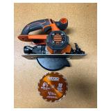Ridgid 18V SubCompact Brushless Cordless 6-1/2 in. Circular Saw + 1 Blade- NEW-no box- R8655 MSRP $153