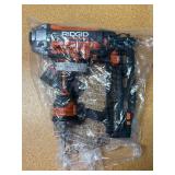 Ridgid Pneumatic 18-Gauge 1-1/2 in. Finish Stapler with Swivel Connector-NEW, no box - MSRP $109