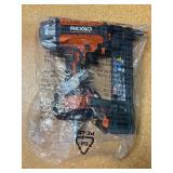 Ridgid Pneumatic 18-Gauge 1-1/2 in. Finish Stapler with Swivel Connector -NEW -out of box- MSRP $109