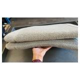 Set of 2 - 24 x 36" Memory Foam Bath Mats in Gray