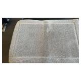 Set of 2 - 24 x 36" Memory Foam Bath Mats in Gray