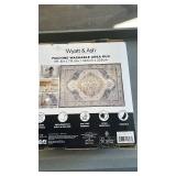 Wyatt & Ash 5’3” x 7’5” Machine Washable Area Rug