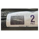 2 Pack 30x40 Inch Microfiber Door Mats with Non-Skid Backing
