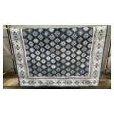 Wyatt & Ash 5’3” x 7’5” Machine Washable Area Rug - no box