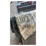 Everest 30” x 96” Rug Runner - grays & ivory 