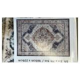 Wyatt & Ash Machine Washable Area Rug 5ft 3in x 7ft 5in Geraldine Rose