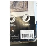 Wyatt & Ash Machine Washable Area Rug 5ft 3in x 7ft 5in Geraldine Rose