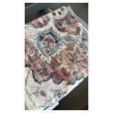 Wyatt & Ash Machine Washable Area Rug 5ft 3in x 7ft 5in Geraldine Rose