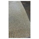 Woven Floor Mat with Rubber Backing