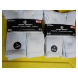 12 pair White Wear Proof Athletic S...