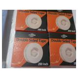 4 Aorrsi 200" Rolls Double Sided Ta...
