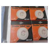 4 Aorrsi 200" Rolls Double Sided Ta...