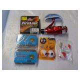 Shakespeare Reel, Fishing Line and ...