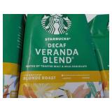 4 Starbucks 12 oz Bags Decaf Verand...