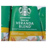 4 Starbucks 12 oz Bags Decaf Verand...