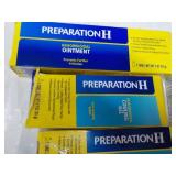 Asper creme, Preparation H and Cori...