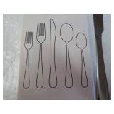 50 Pcs Stainless Steel Flatware Set...