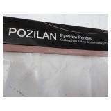 6 Pozilan Eyebrow Pencils...