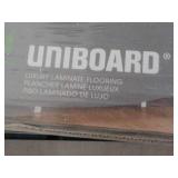 8 Ctns Uniboard Laminate Flooring a...